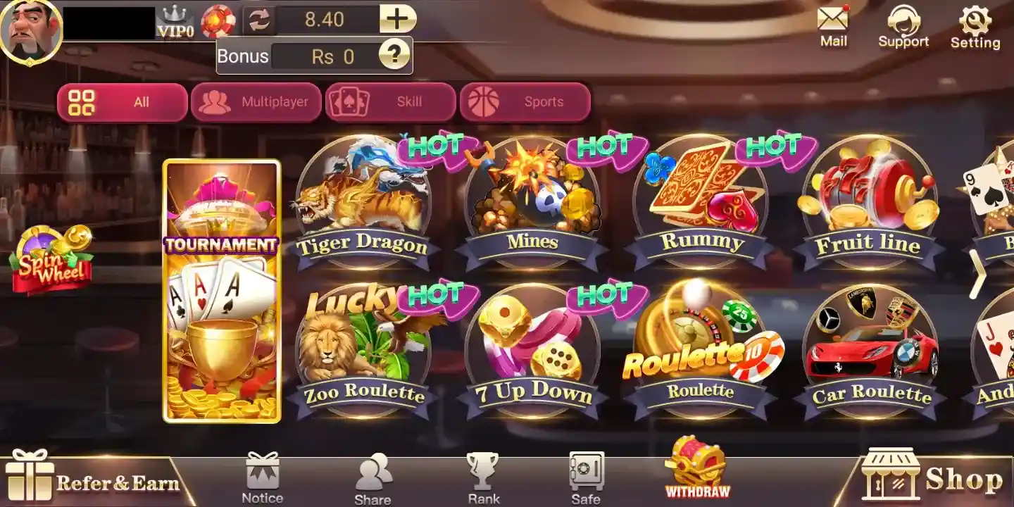 3Patti Blue game screenshot